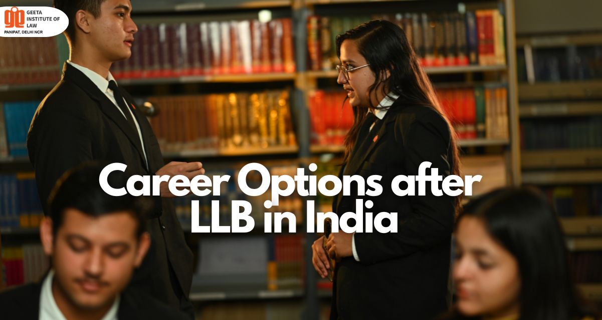 ✅ Alt Text Career options after LLB including litigation, corporate law, judiciary, and government jobs in India