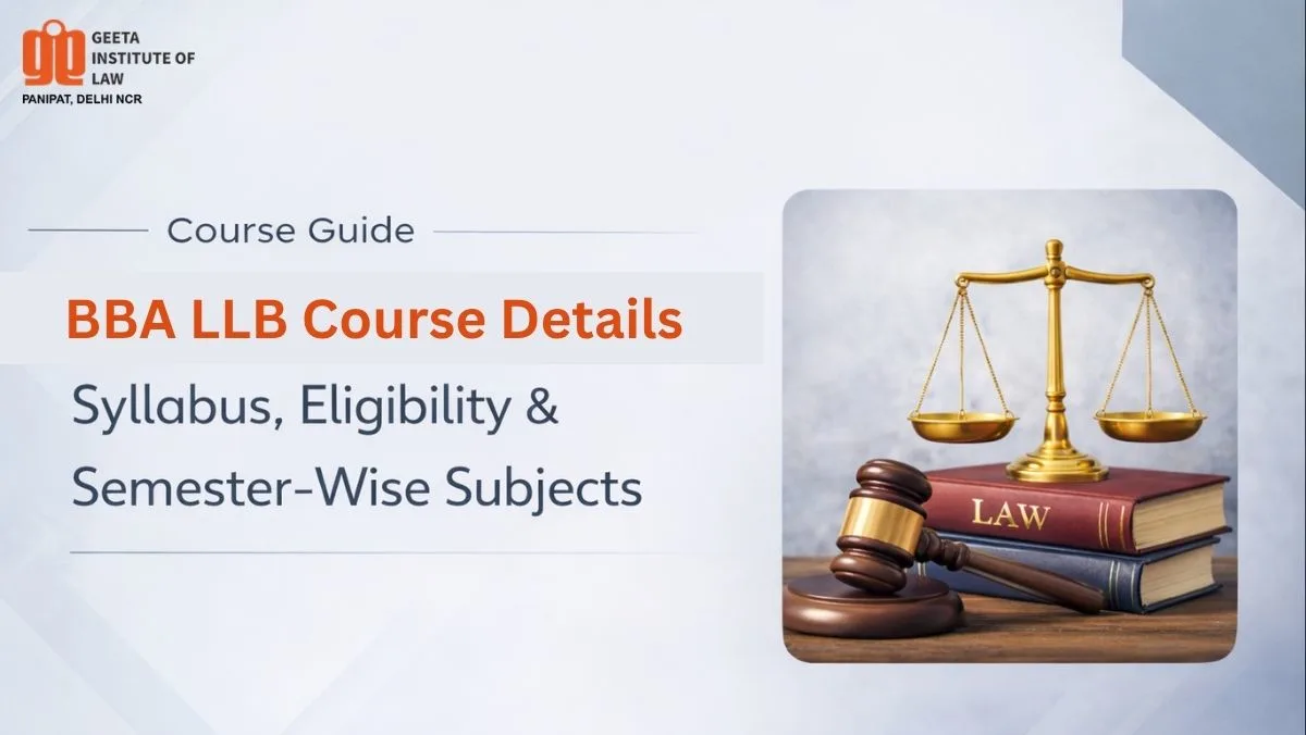 BBA LLB course details – eligibility, syllabus and admission process