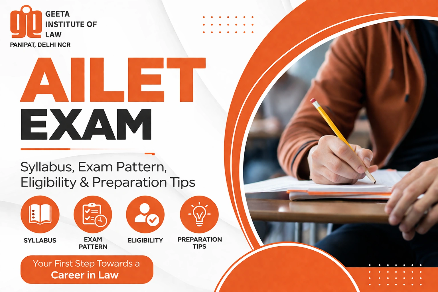 AILET 2026 law entrance exam for NLU Delhi admissions