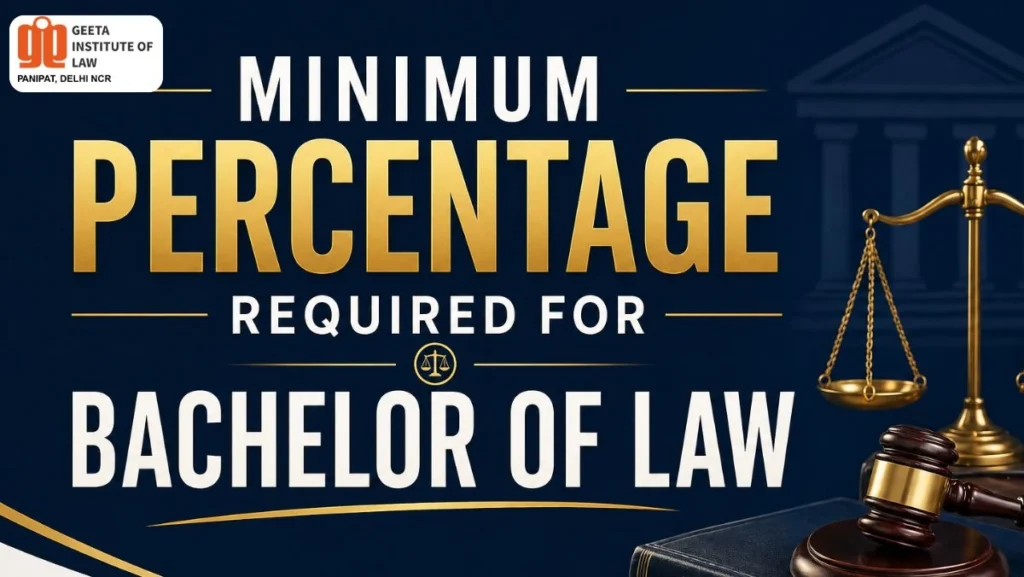 LLB admission requirements for 2026 at a law college in India