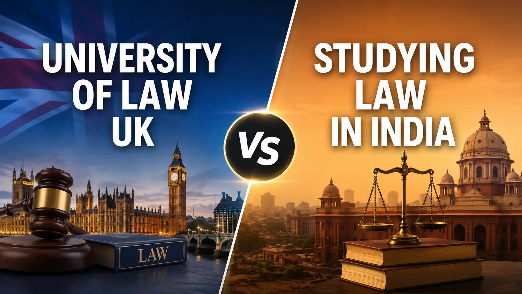 University of Law UK vs studying law in India - cost, recognition and ROI 2026