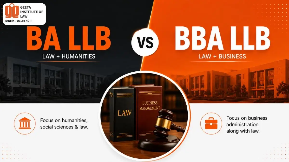 BA LLB vs BBA LLB: Which Course is Right for You After 12th?