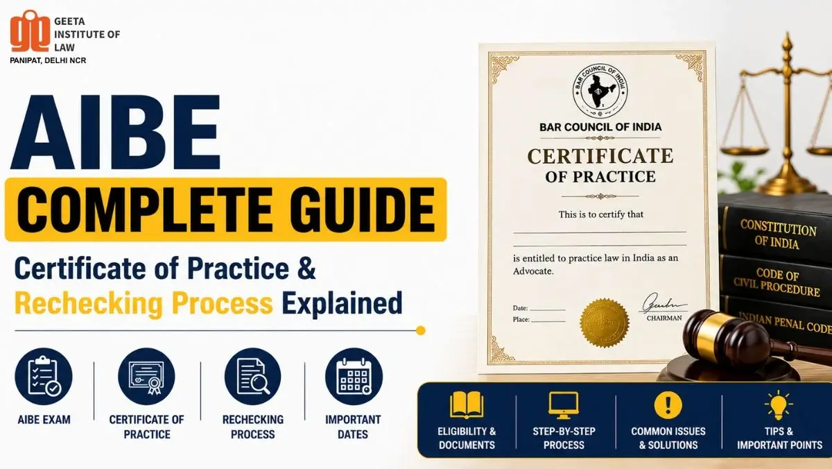 AIBE Rechecking Process 2026 and Certificate of Practice (CoP) guide