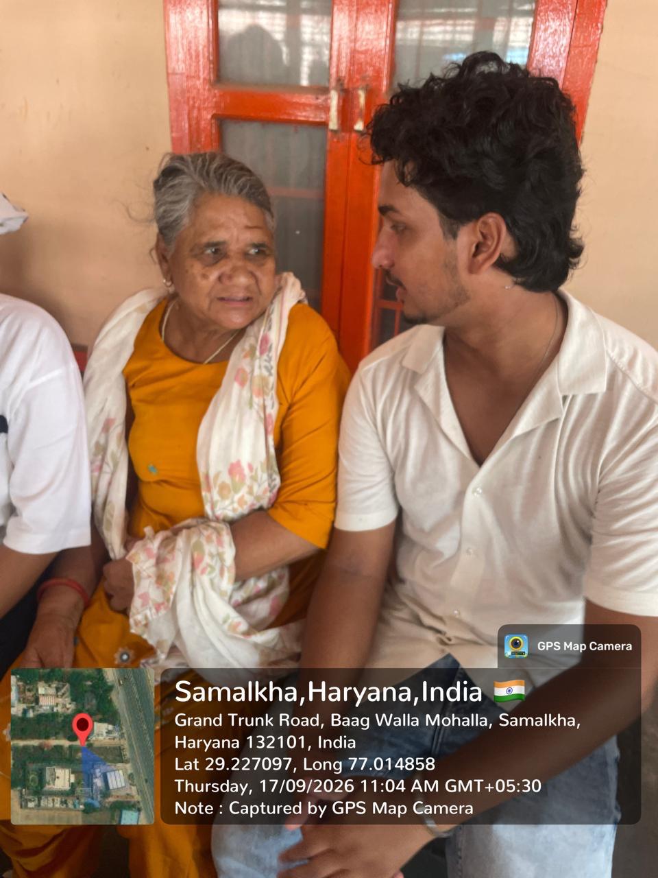 Orphanage and Old Age Home Visit, Geeta Ashram