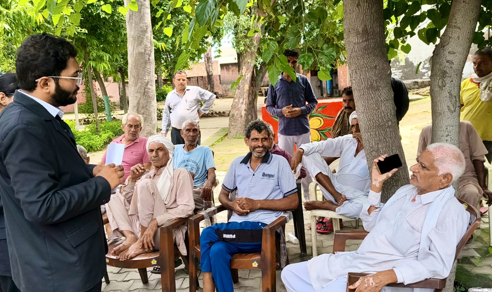 Legal Aid Activity at Palhedi Village, Government School and Anganwadi, Panipat