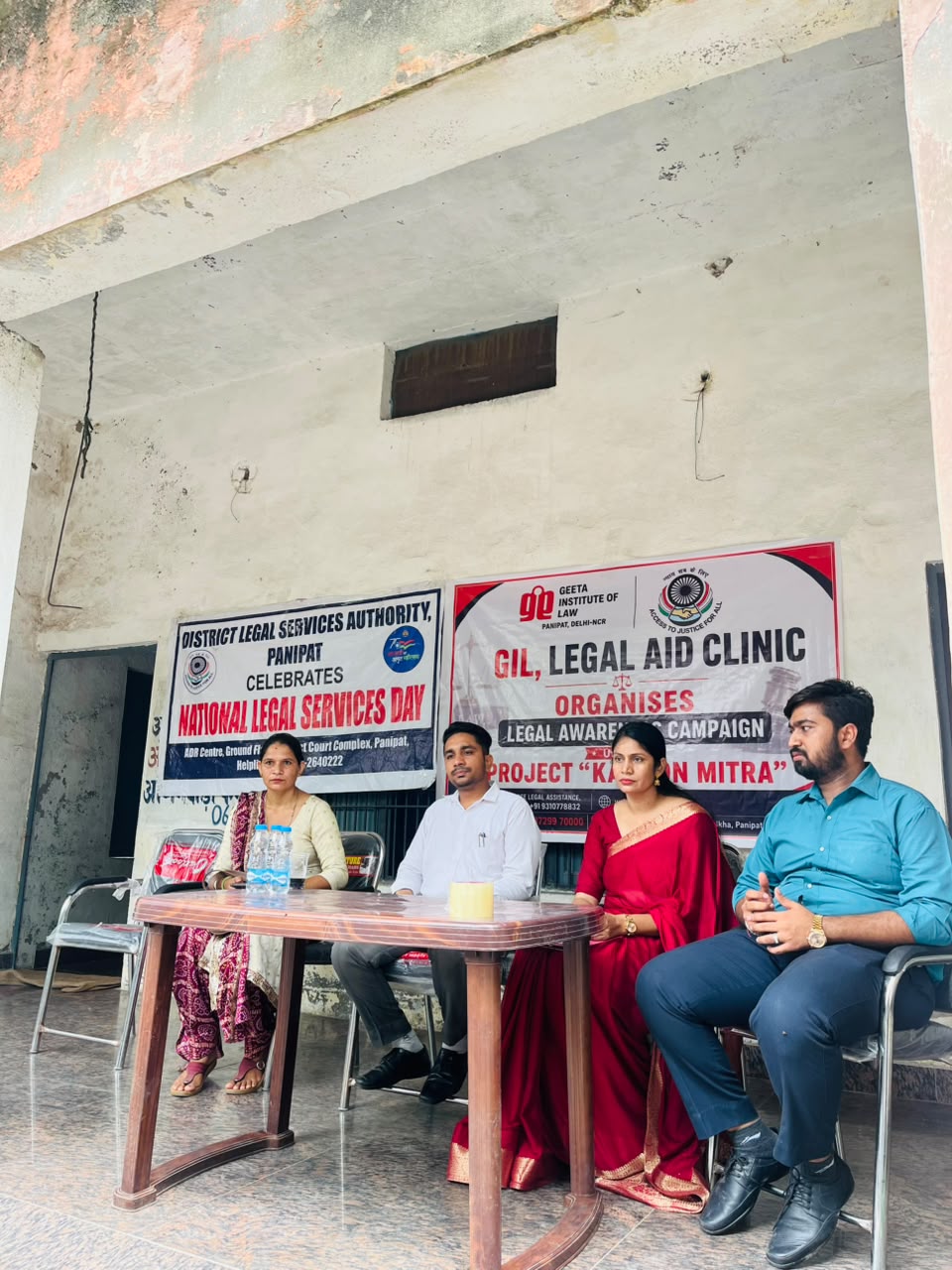 Legal Aid Activity at Palhedi Village, Government School and Anganwadi, Panipat