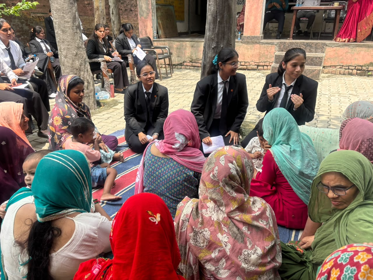 Legal Aid Activity at Palhedi Village, Government School and Anganwadi, Panipat