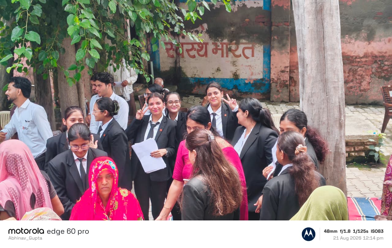 Legal Aid Activity at Palhedi Village, Government School and Anganwadi, Panipat