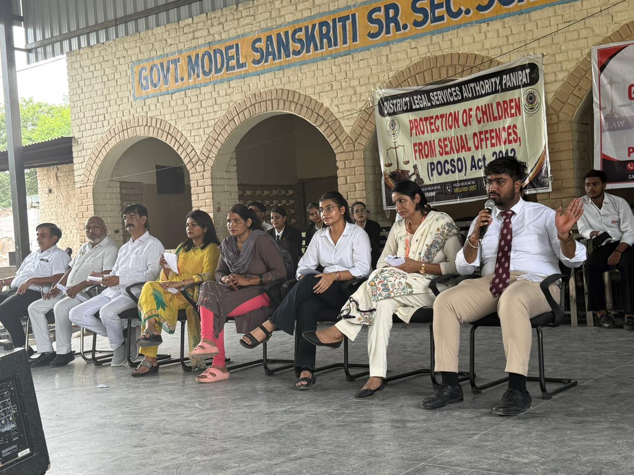 Legal Aid Activity at Ugrakhedi GSSS, Panipat