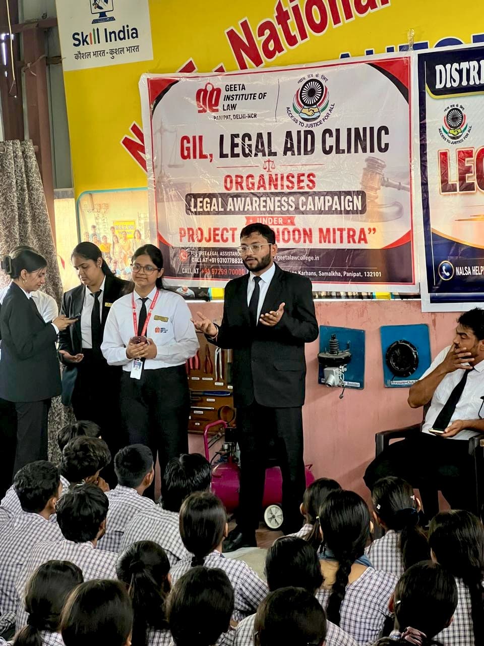 Legal Aid Activity at Sewha GSSS, Panipat