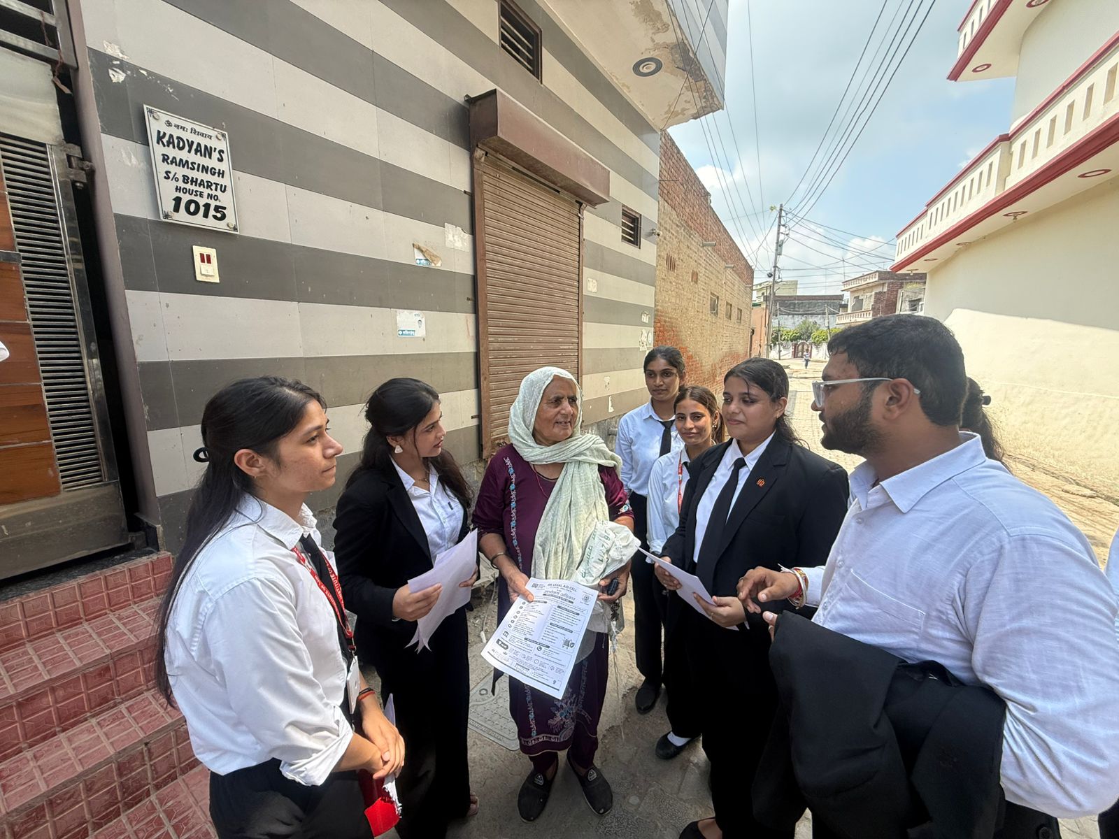 Legal Aid Activity at Sewha GSSS, Panipat