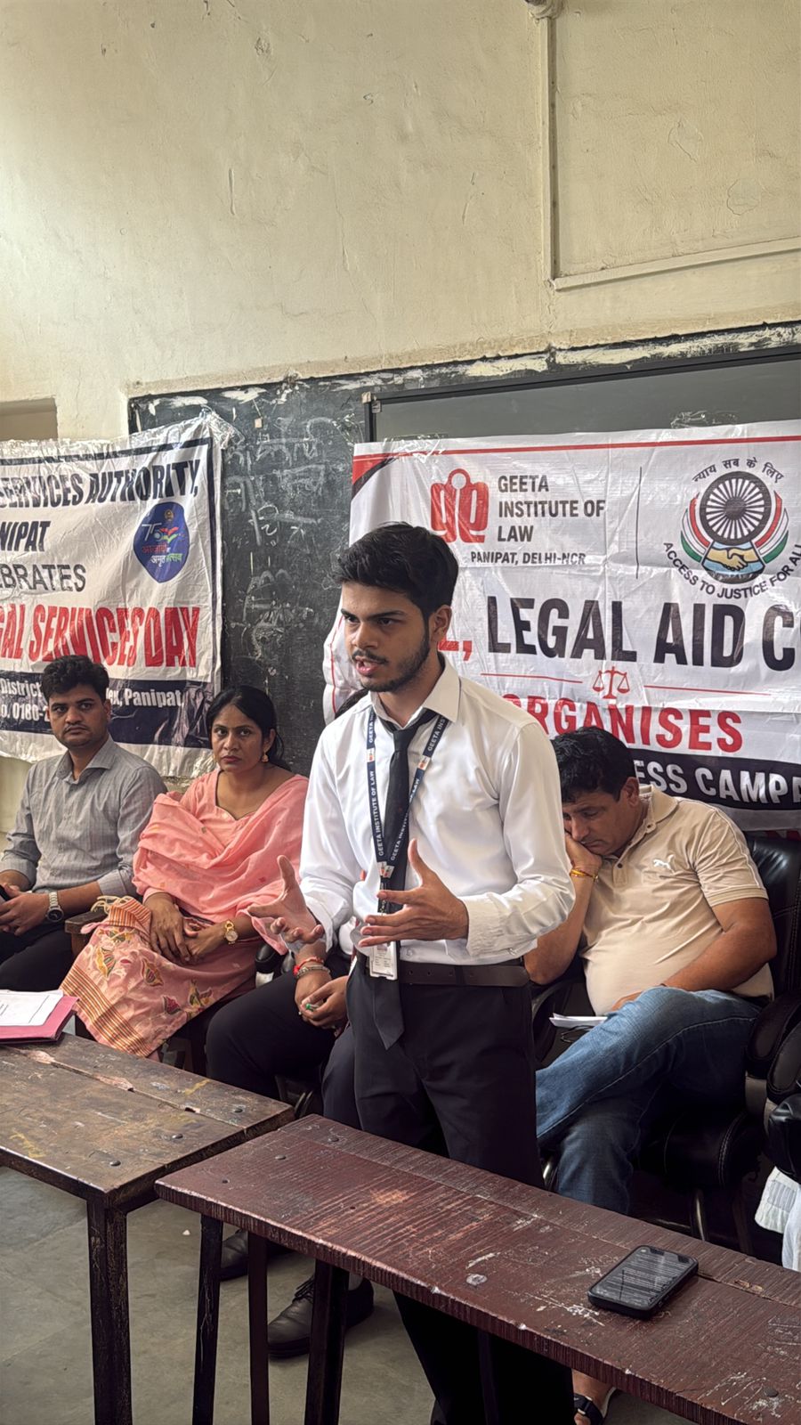 Legal Aid Activity at Sewha GSSS, Panipat