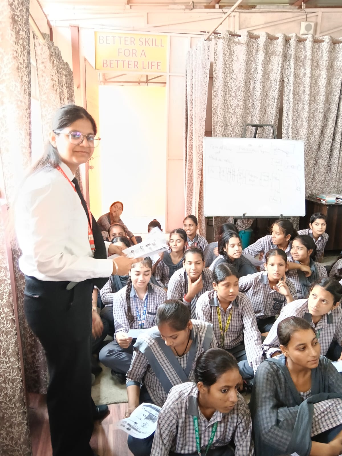 Legal Aid Activity at Tehsil Camp, GSSS, Panipat