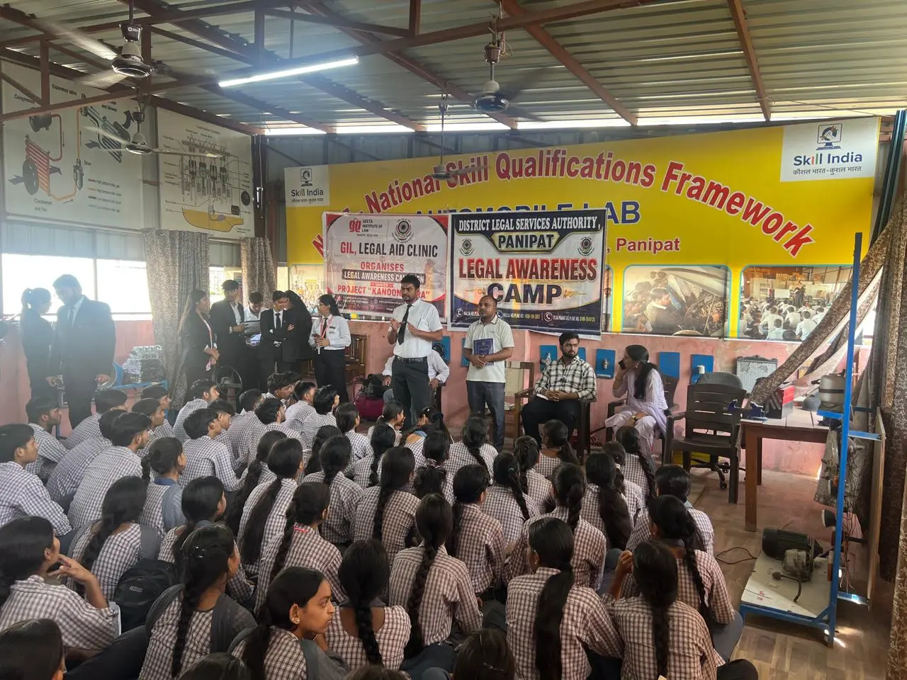 Legal Aid Activity at Tehsil Camp, GSSS, Panipat